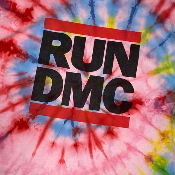 Run DMC Tie Dye Spiral Tee - Picture 6 of 12